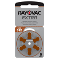 Hearing  aid battery Rayovac Nr.312 Extra Advanced