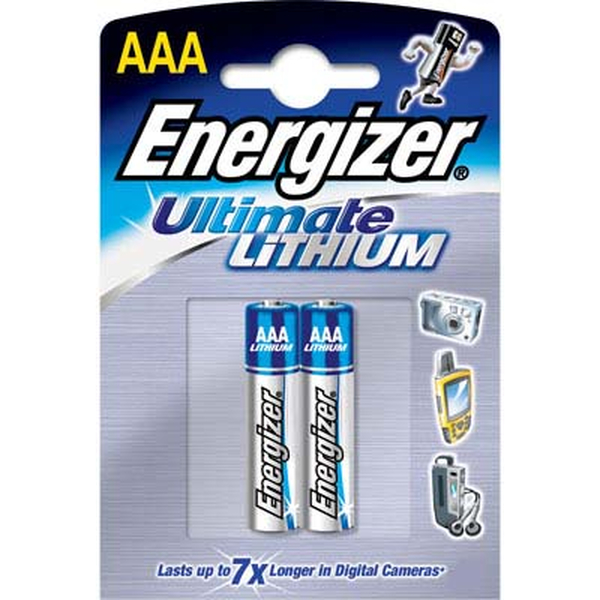 90 x Energizer Lithium Batterie AAA Micro LR03 FR03 MP3 Photo 1,5 V L92 lose 