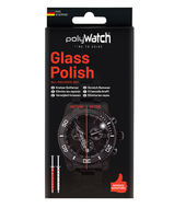 PolyWatch Glass Polish removes scratches in glass