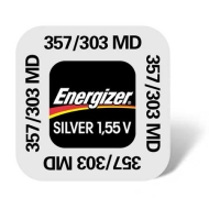 357-303 Energizer Watch Battery SR44 SR1154 W+SW
